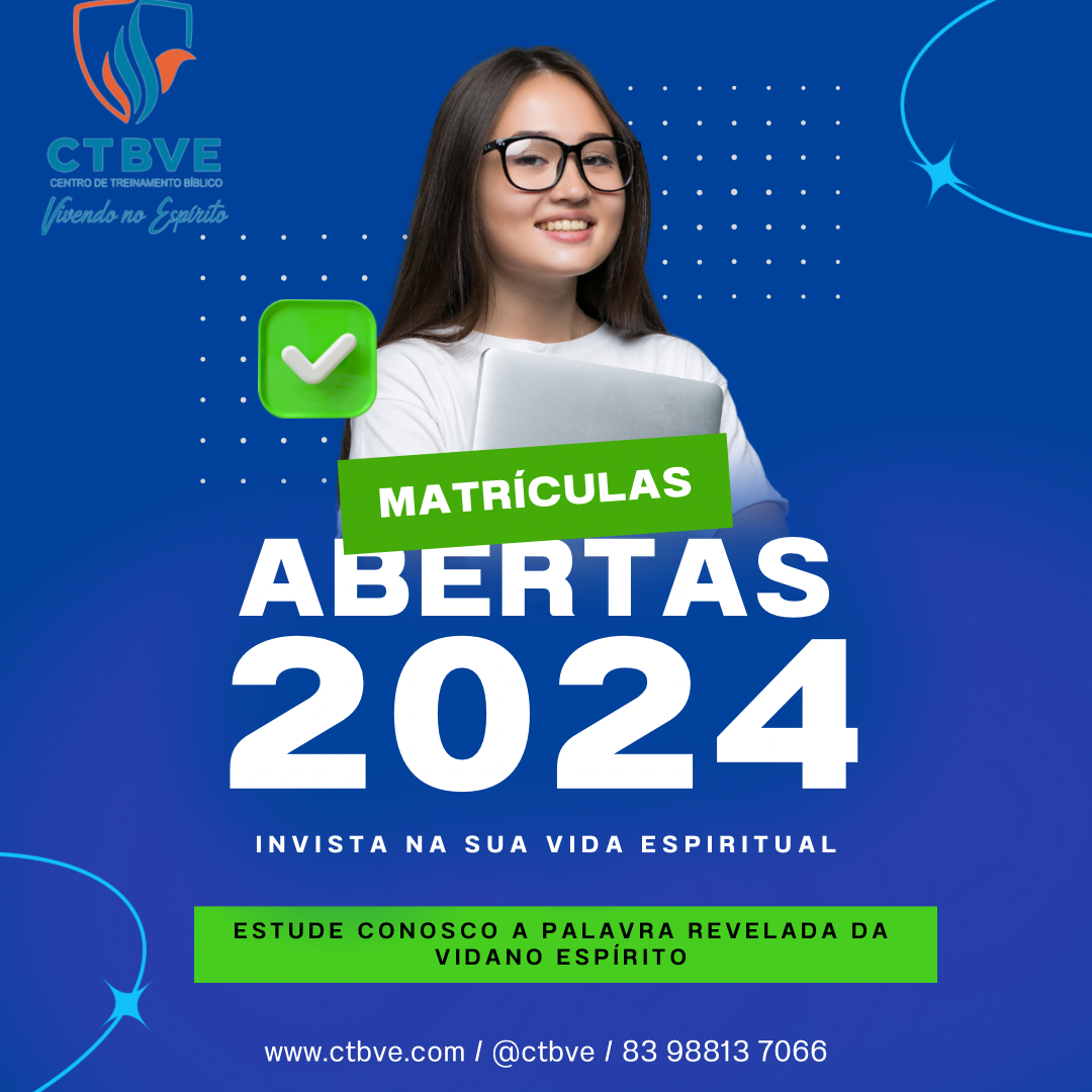 Inscrições Abertas – CTBVE 2024